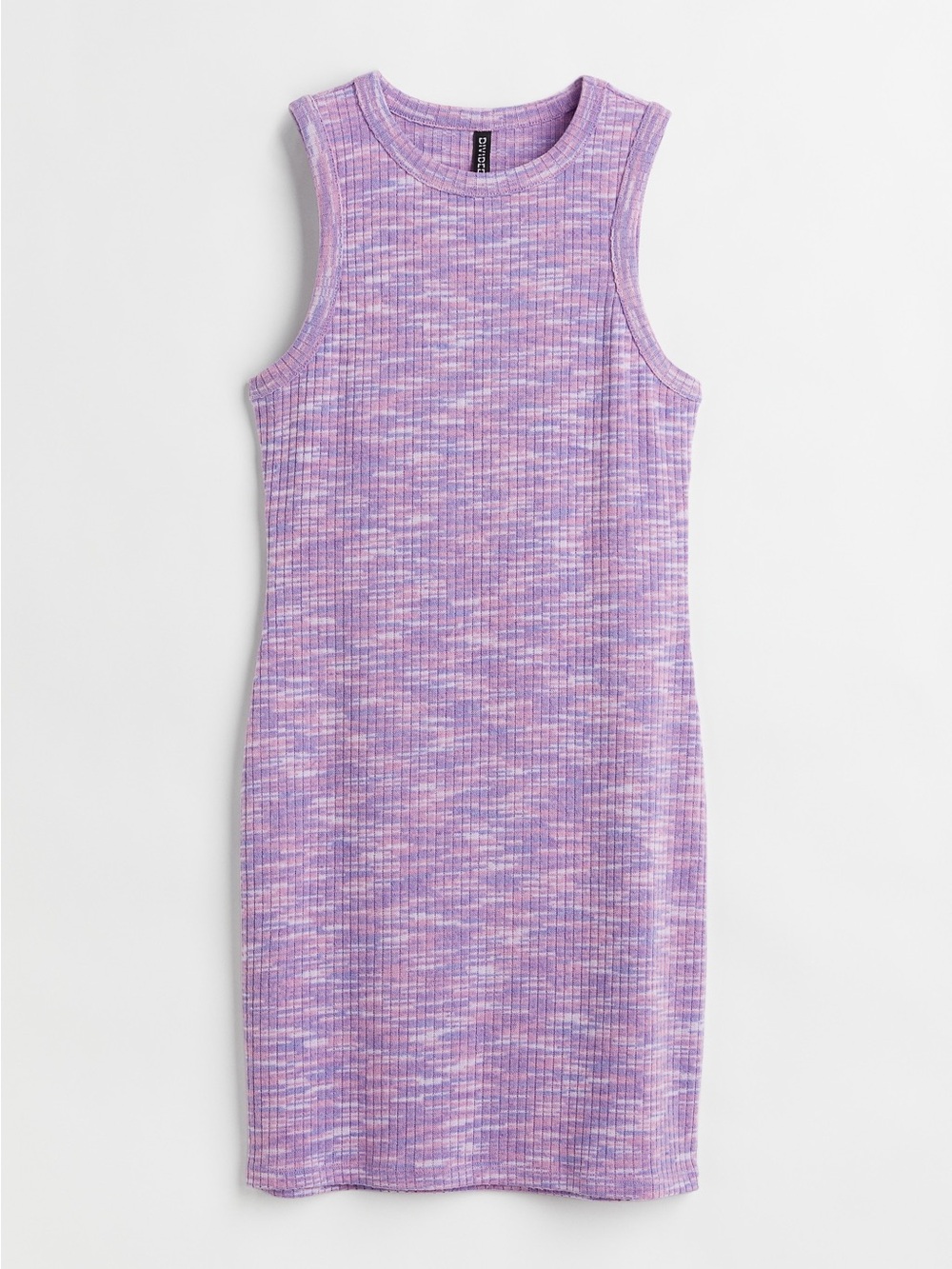 H&M DIVIDED ribbed bodycon dress